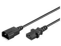 MicroConnect - Power Cord C13 F - C14 M 0.6m